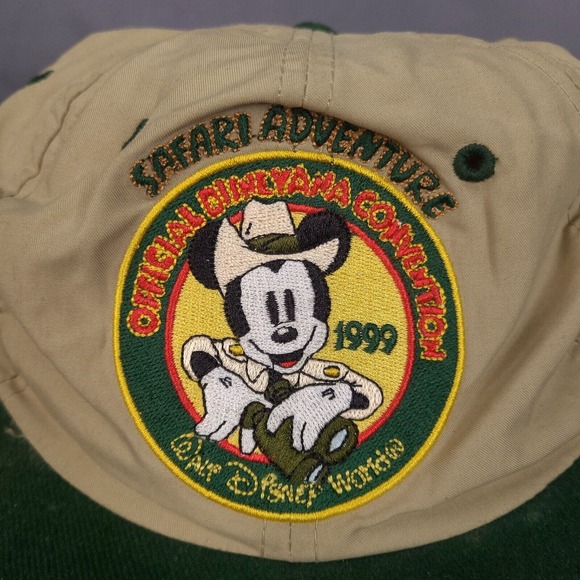Vintage 1998-99 Walt Disney World Hat Reversible Disneyana Convention Strapback - Picture 10 of 15